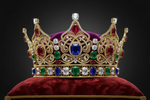 אוצרות מלוכה - כתרי מלוכה משובצים באלפי יהלומים