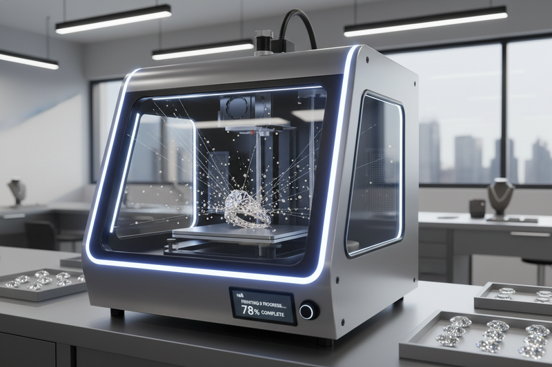 מדפסות תלת מימד לייצור תכשיטים - הדור הבא לתכשיטים
