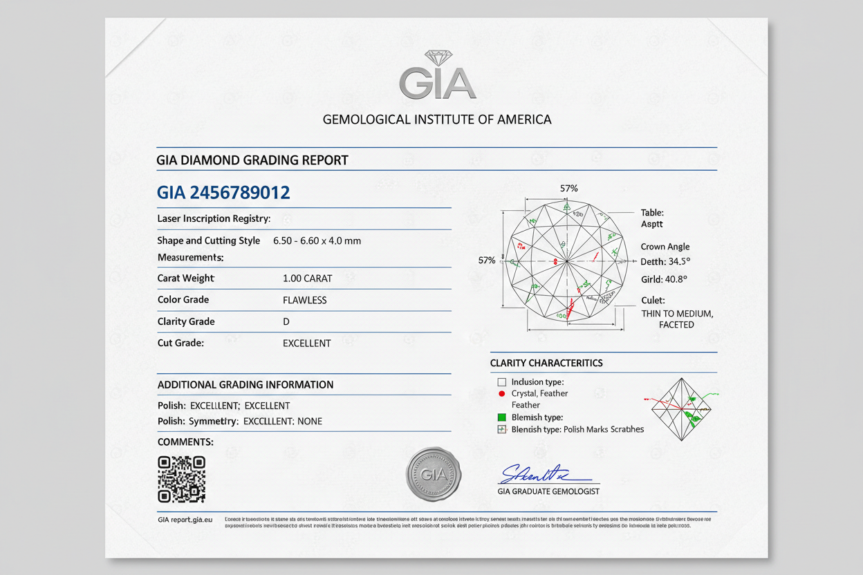 מעבדה גמולוגית ותעודות גמולוגית לדירוג והערכת יהלומים