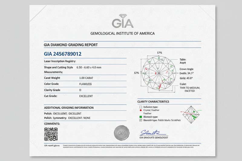 מעבדה גמולוגית ותעודות גמולוגית לדירוג והערכת יהלומים
