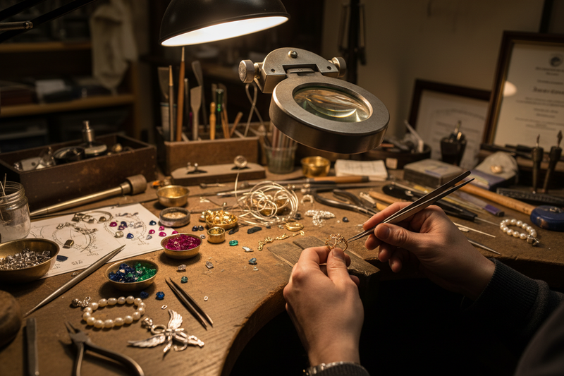 אומנות הצורפות: עבודת יד למקצוענים בלבד