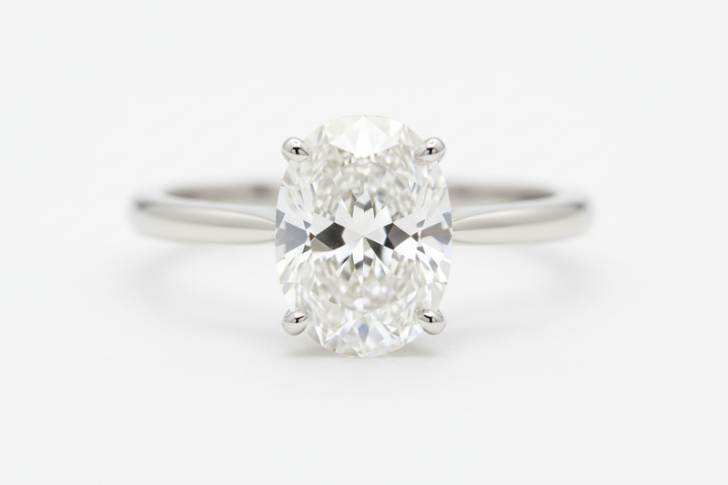 טבעות אירוסין אובליות דיימונד פקטורי