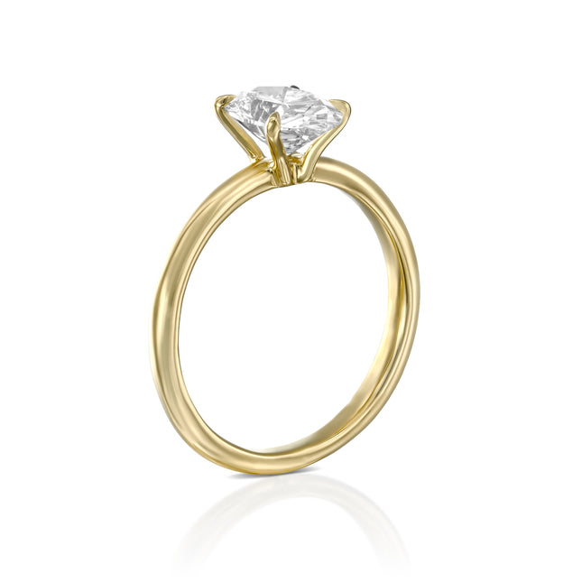 טבעת ארינה מזהב צהוב