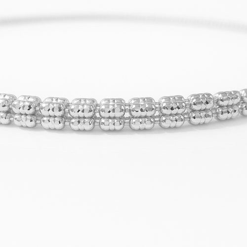 שרשרת אייס ICE מזהב צהוב 14 קראט עם חריטה יהלומית וברק מרהיב