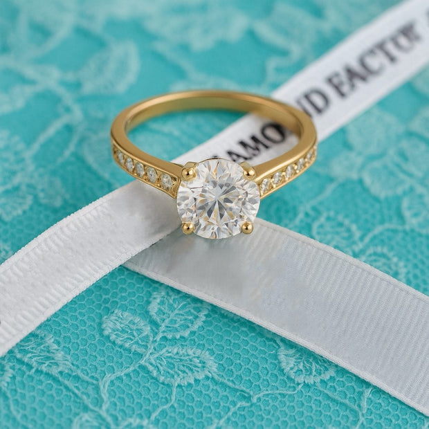 <h2><strong>טבעות אירוסין</strong></h2><h2><strong>זהב צהוב</strong></h2>