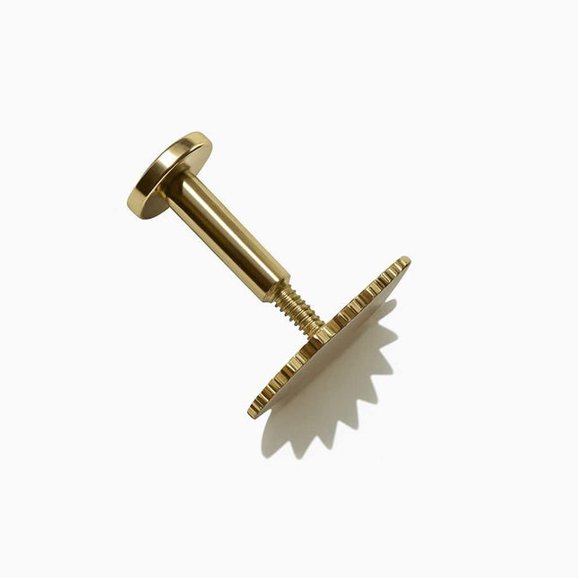 עגיל הליקס (בודד) זהב בצורת עין עם ריסים יוקרתי ייחודי