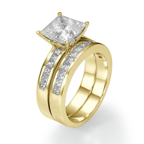 סט טבעות "קיסר" זהב צהוב