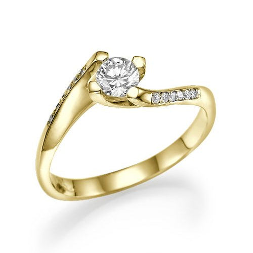 טבעת אירוסין מיוחדת "פאולינה"