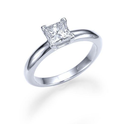 טבעת אירוסין סוליטר זהב לבן איירין