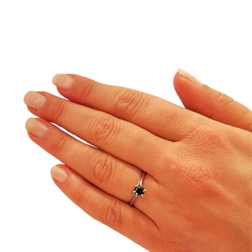 טבעת אירוסין זהב צהוב "סופיה"