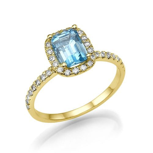 טבעת יהלומים זהב צהוב