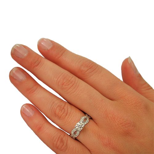 טבעת אירוסין זהב צהוב "טינה"