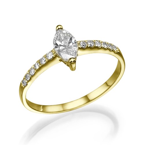 טבעת יהלומים "אלזה"