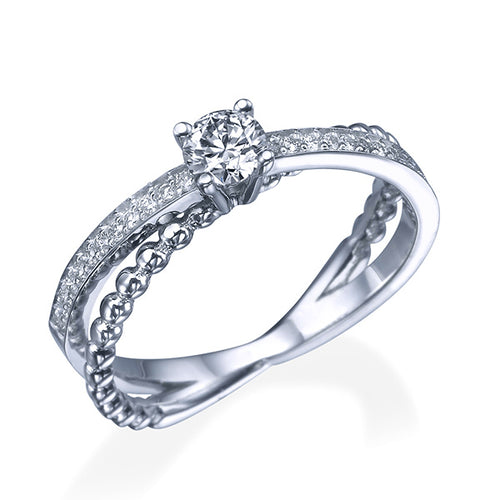 טבעת יהלומים "סקיי"