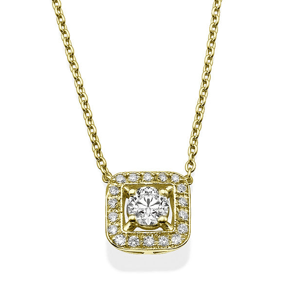 שרשרת ותליון יהלומים