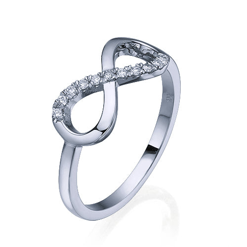 טבעת יהלומים "אינפיניטי"