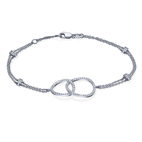 צמיד יהלומים אינפיניטי