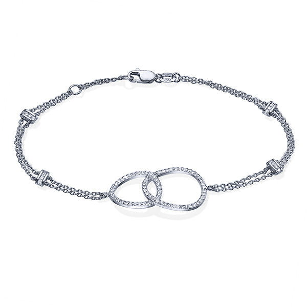 צמיד יהלומים אינפיניטי