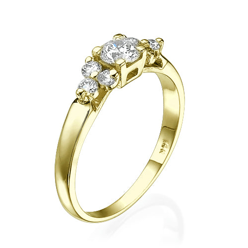 טבעת יהלומים "אן" מיוחדת