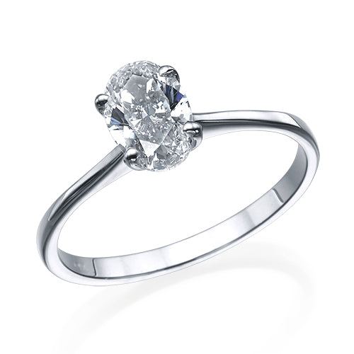 טבעת "סוליטר אובל"