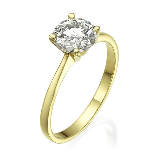 טבעת יהלום "דייזי"