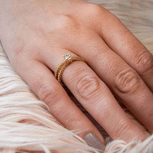 טבעת יהלומים "סקיי"