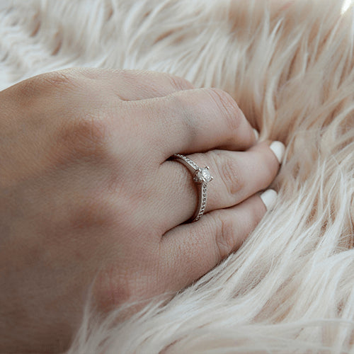 טבעת יהלום "בלו"