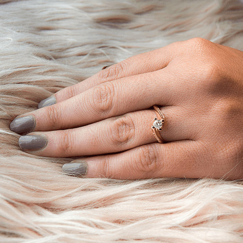 טבעת אירוסין מיוחדת "פאולינה"