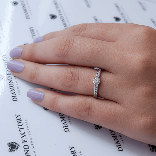 טבעת יהלום "בלו"