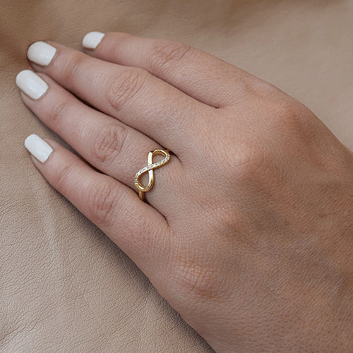 טבעת יהלומים "אינפיניטי"