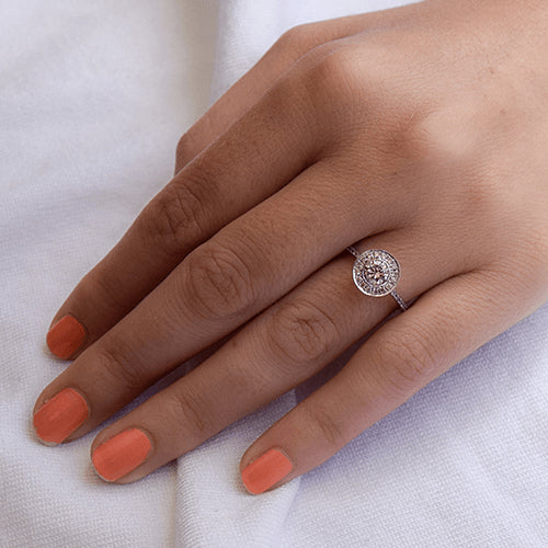 טבעת אירוסין זהב צהוב "הלנה"