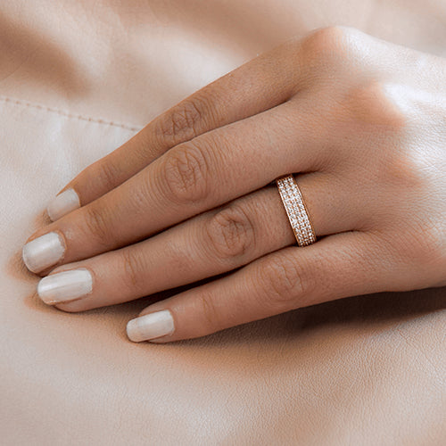 טבעת יהלומים "ריימונד"