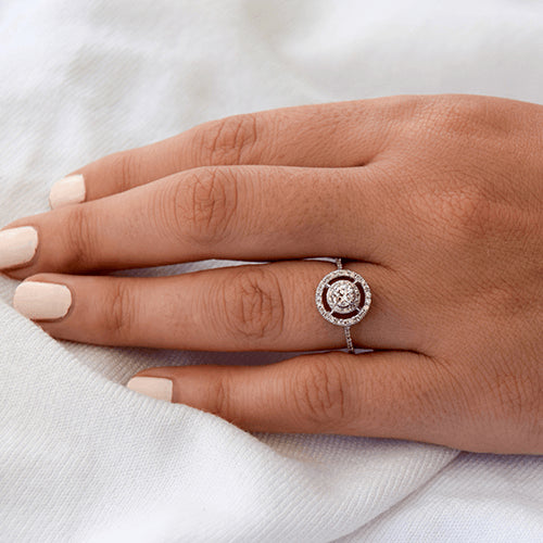 טבעת יהלומים "סשה"