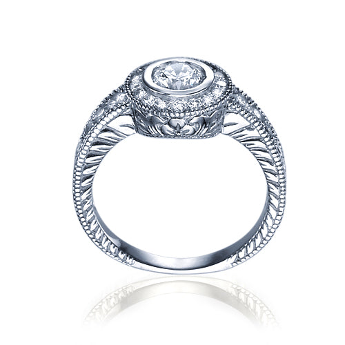 טבעת אירוסין וינטג' יוקרתית