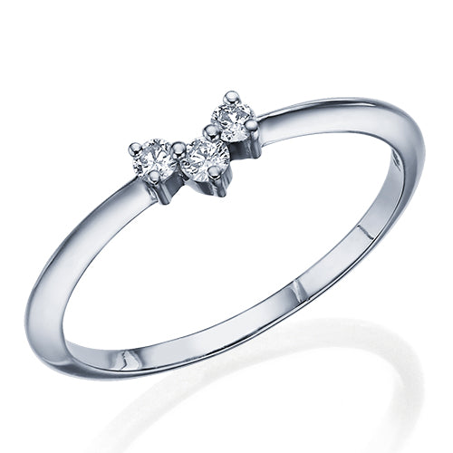 טבעת יהלומים "טורי"