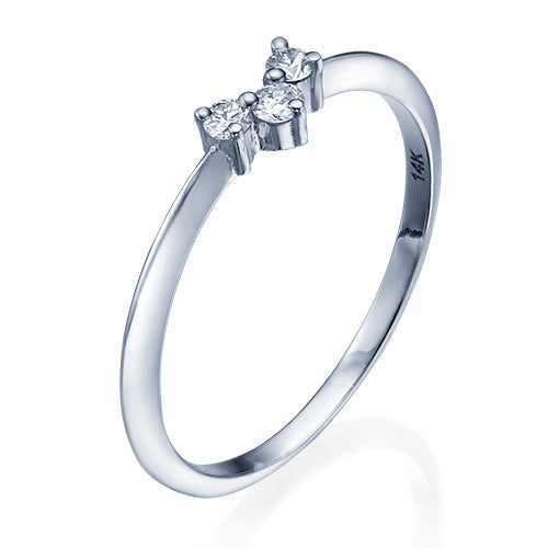 טבעת יהלומים "טורי"