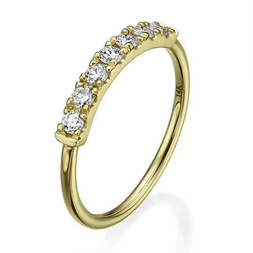 טבעת יהלומים "ננסי"