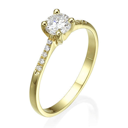 טבעת יהלום "דרינה"