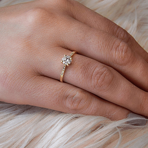 טבעת יהלום "דרינה"