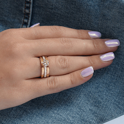 סט טבעות מקולקציית הפרימיום "בר"