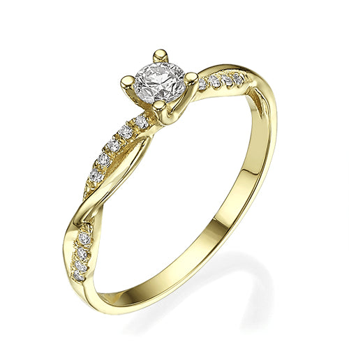 טבעת אירוסין "וונדי"