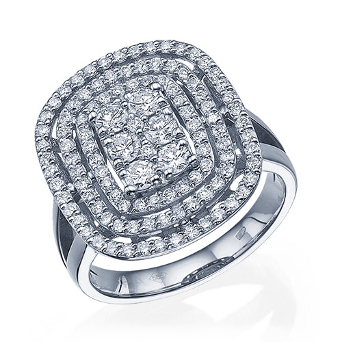 טבעת יהלומים "זינה"