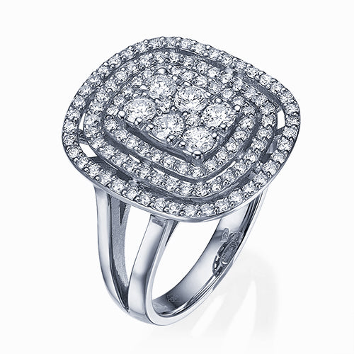 טבעת יהלומים "זינה"