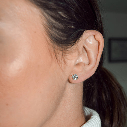 עגילי יהלומים