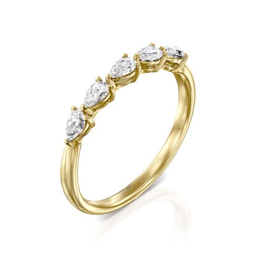 טבעת שורה "טיפות"