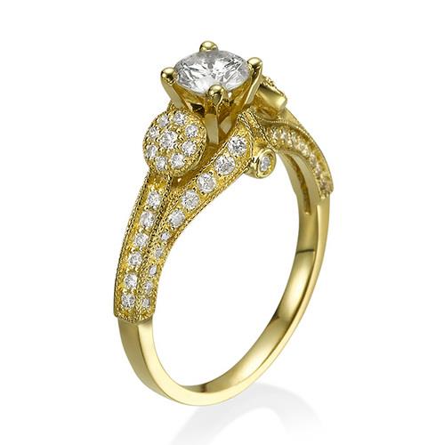 טבעת אירוסין "וינטאג' שילה"