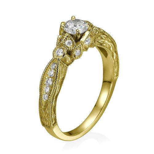 טבעת אירוסין וינטאג' "אינס"