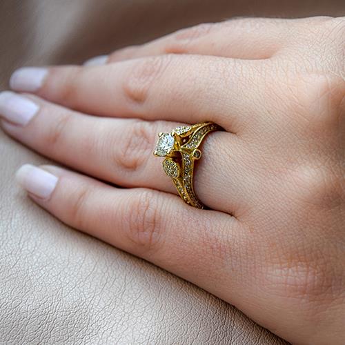 טבעת אירוסין "וינטאג' שילה"