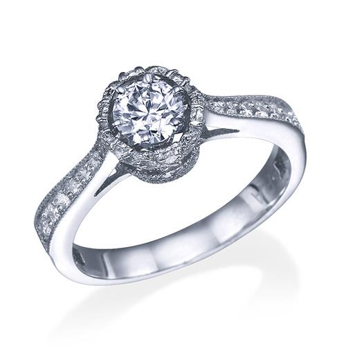 טבעת אירוסין וינטאג' "ואלרי"