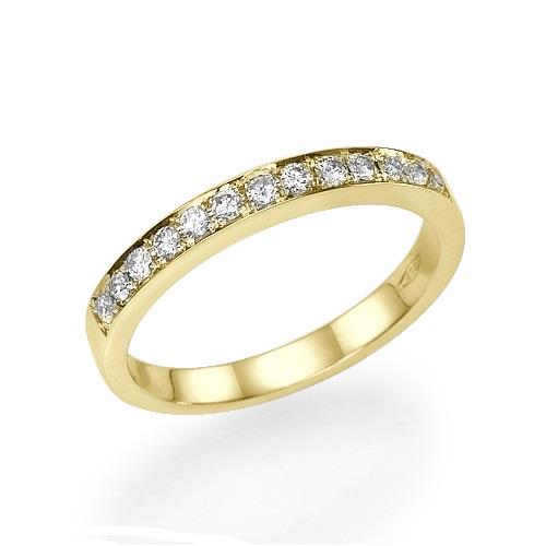 טבעת זהב צהוב "מגי"